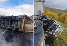 accident dn1 brasov