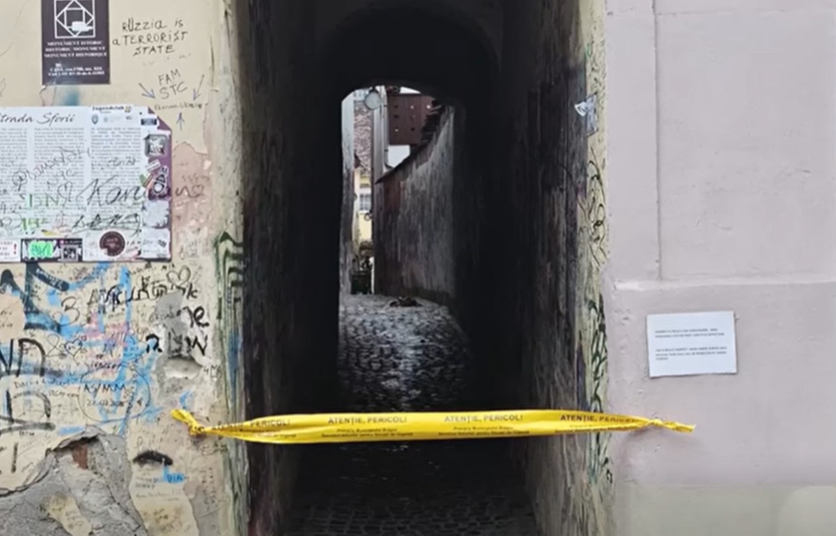 strada Sforii pericol