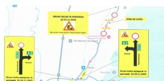 Trafic închis, în weekend, pe DN73, între Râșnov și Cristian! trafic închis DN73