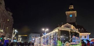 autobuzul lui Mos Craciun